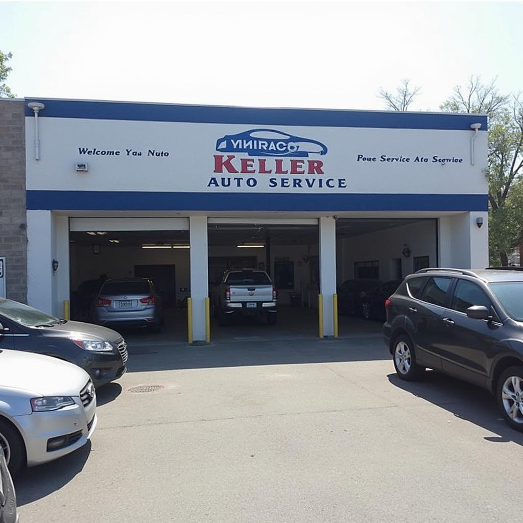 Alliance Keller Auto Service Shop Front