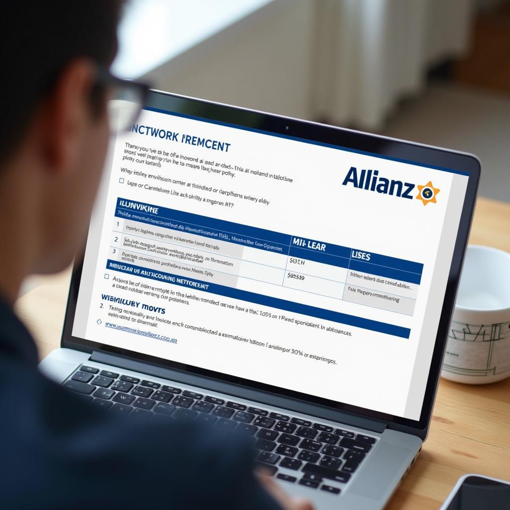 Reviewing Allianz Insurance Policy