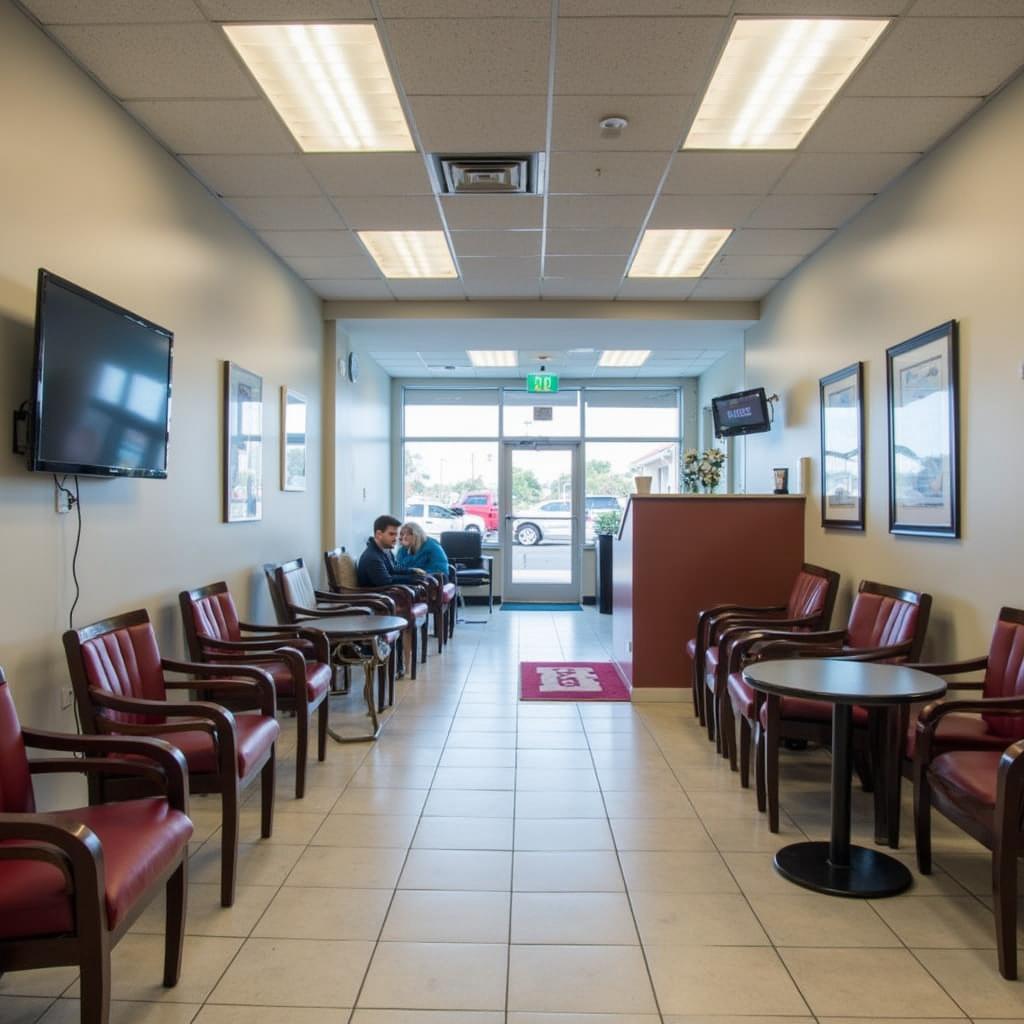 Allstar Auto Services Pensacola Waiting Area