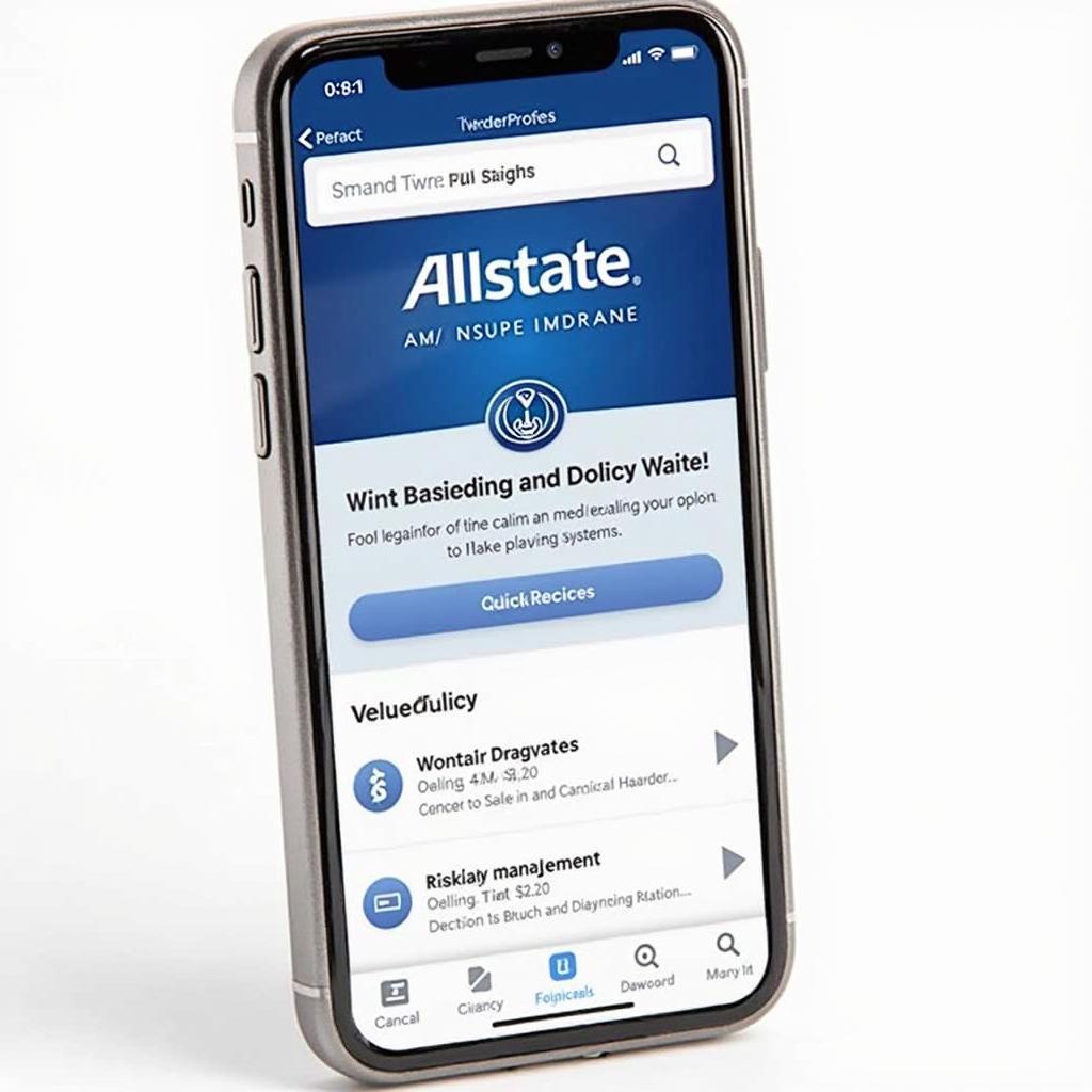 Allstate Auto Insurance App