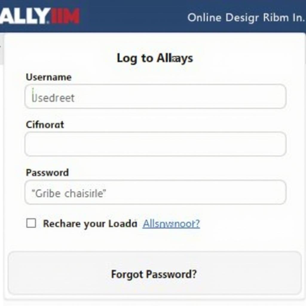 Ally.com Online Banking Login