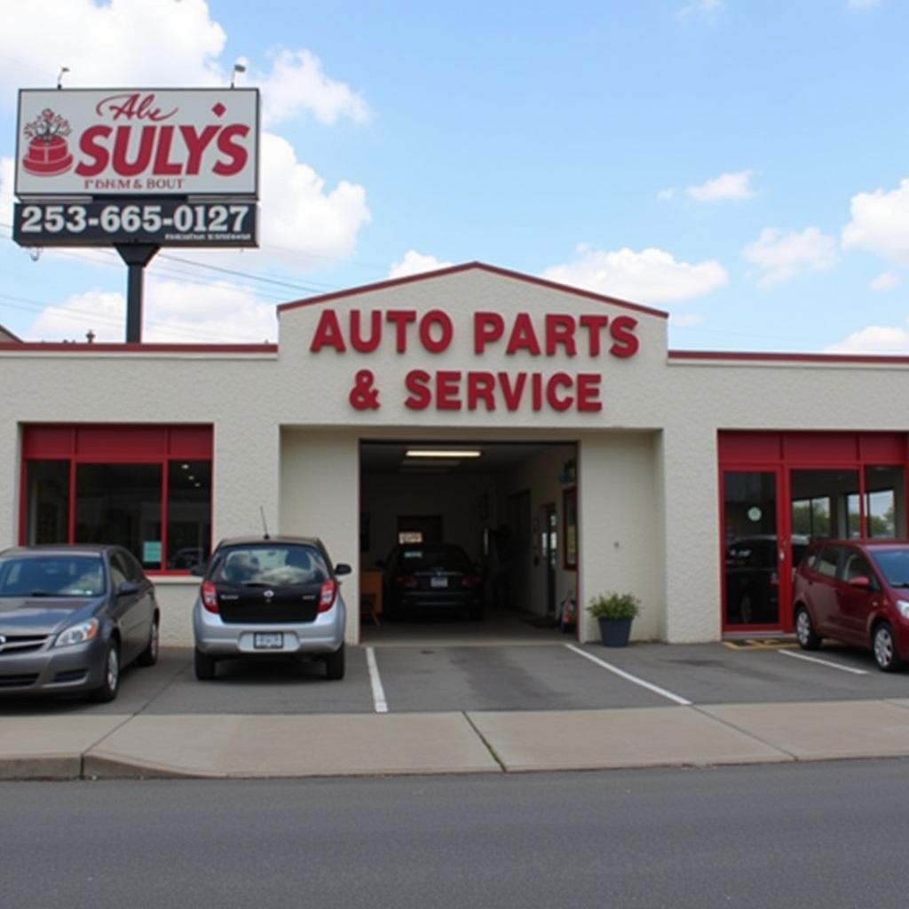 Al's Auto Parts & Service Shopfront