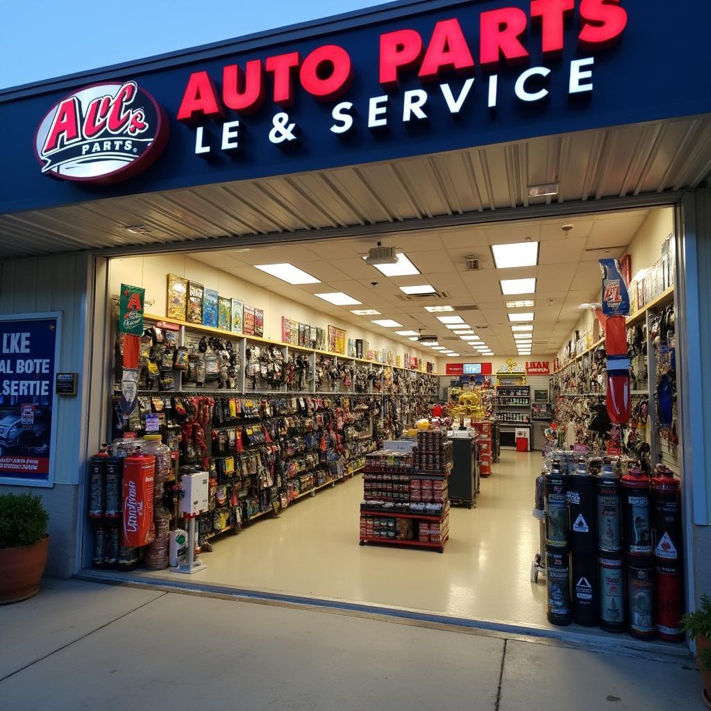 Al's Auto Parts Storefront