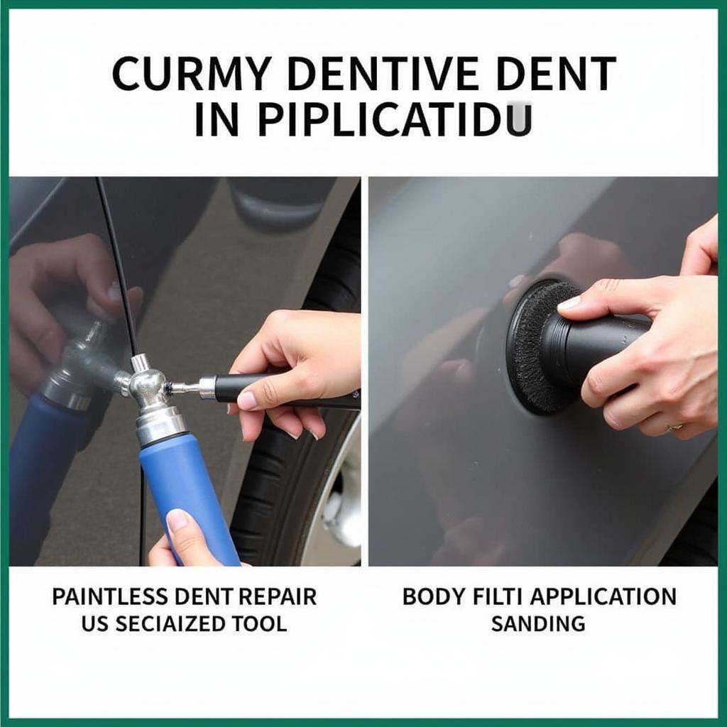 Alternative Dent Repair Methods: PDR and Body Filler