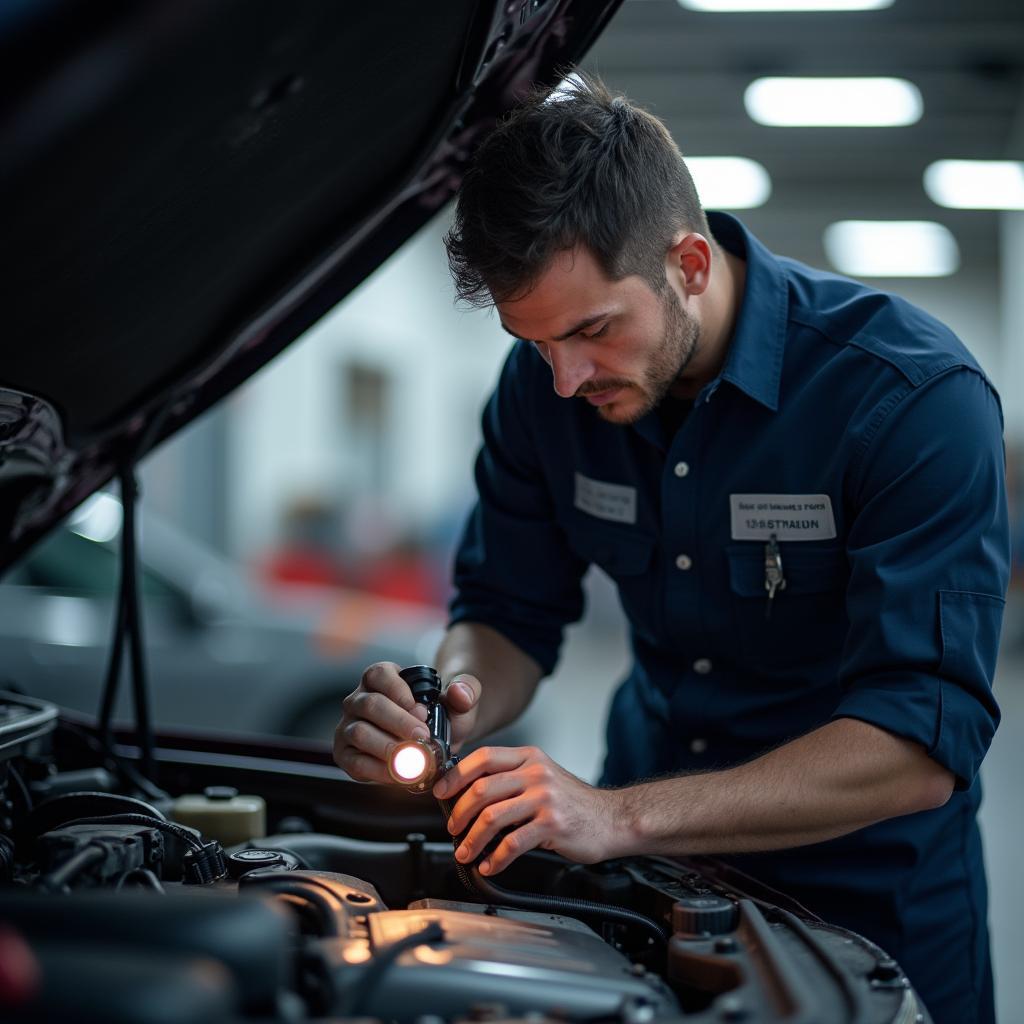 Thorough vehicle inspection at Amy Auto Sales and Services