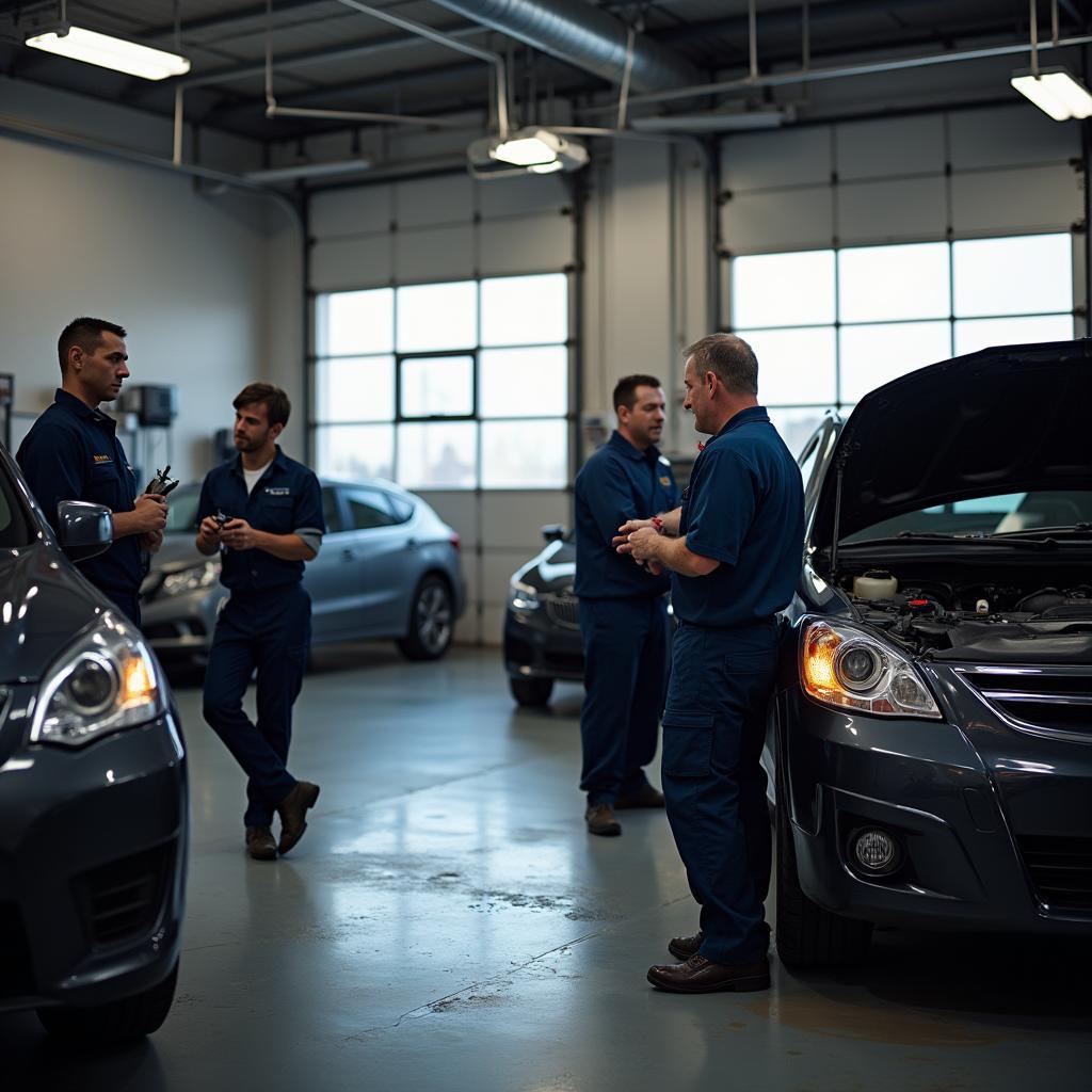 Anderson's Auto City Service Team