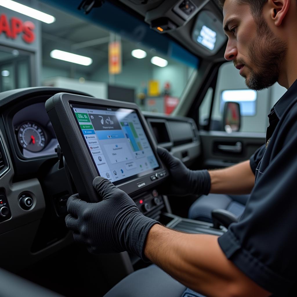 Andres Auto Truck Services Advanced Diagnostic Equipment