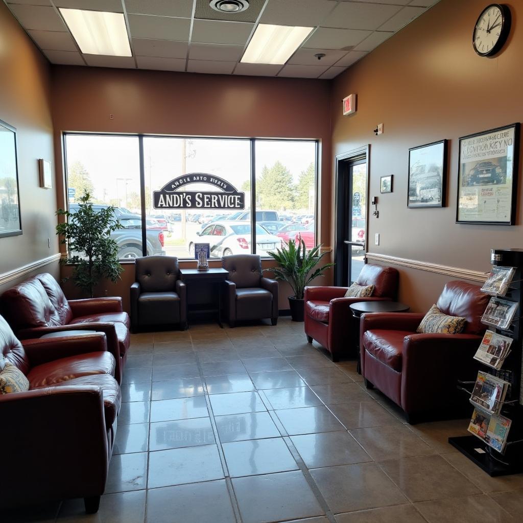 Andy's Auto Service Lebanon PA Waiting Area