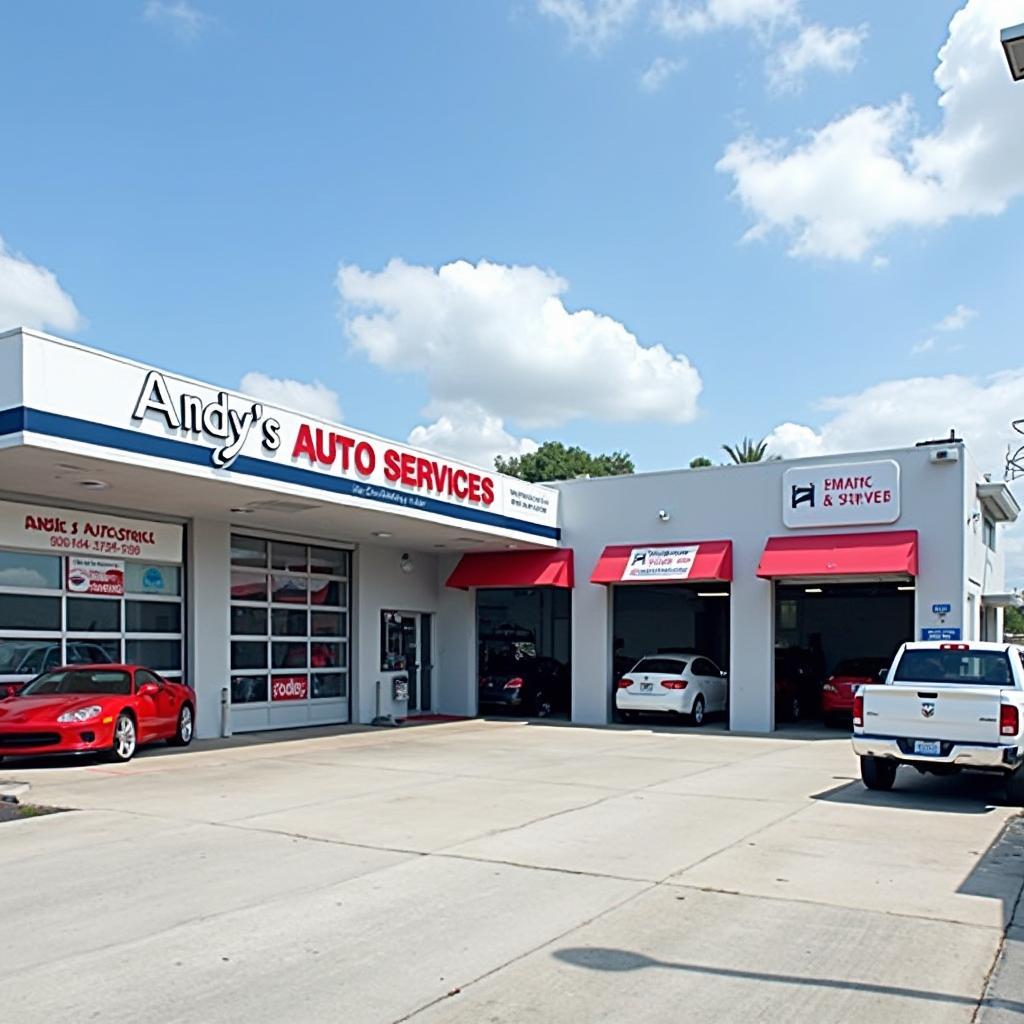 Andy's Auto Services Building Front