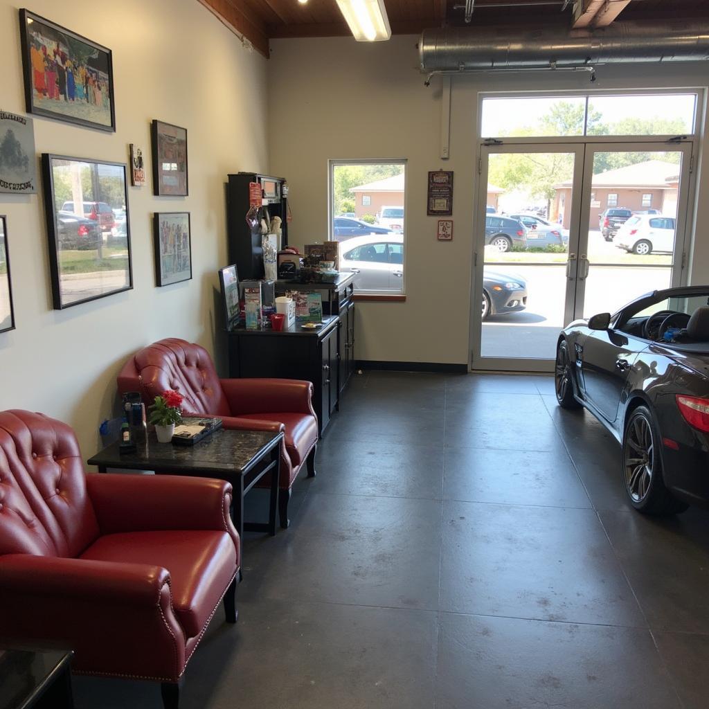 Comfortable Waiting Area at Anglers Auto Service