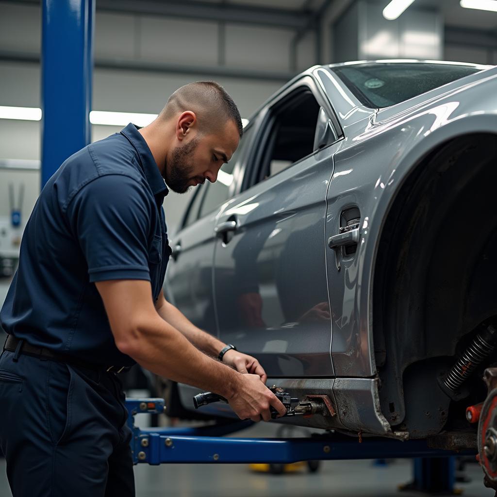 mechanic-using-specialized-tools-for-car-frame-straightening