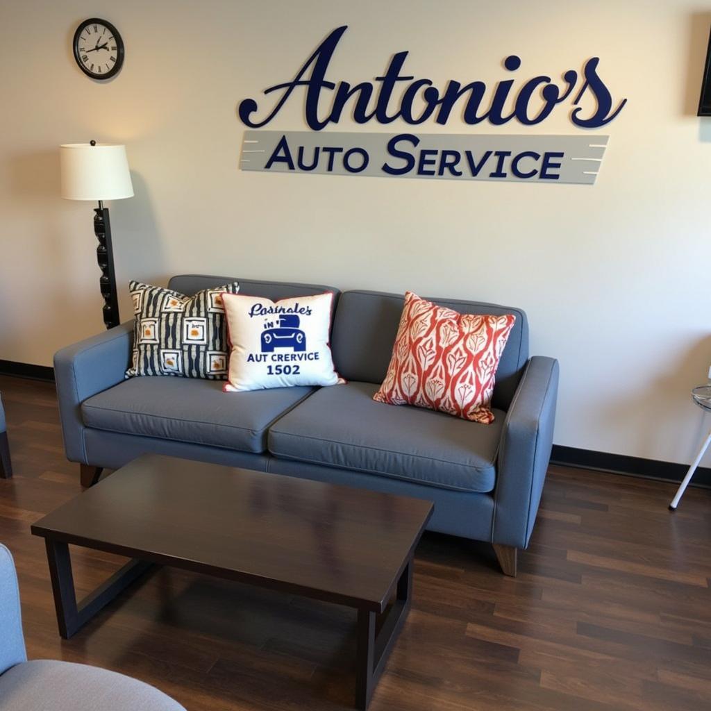 Comfortable Customer Waiting Area at Antonio's Auto Service