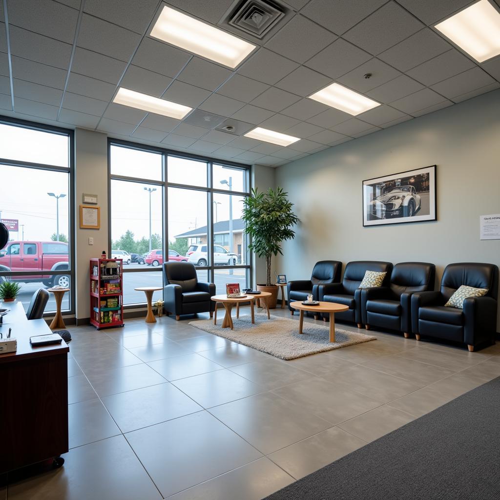 Comfortable APM Auto Service Center Waiting Area