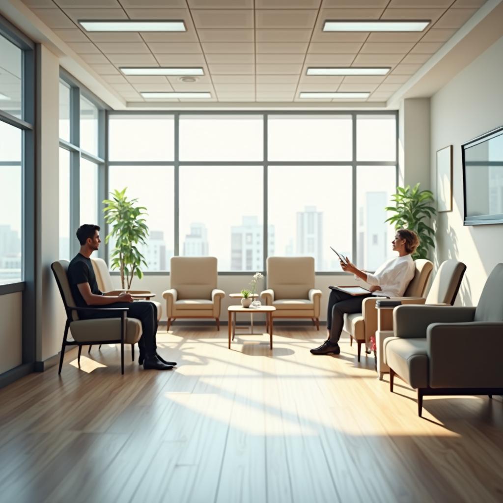 Comfortable waiting area at Argyle Auto Service Babylon