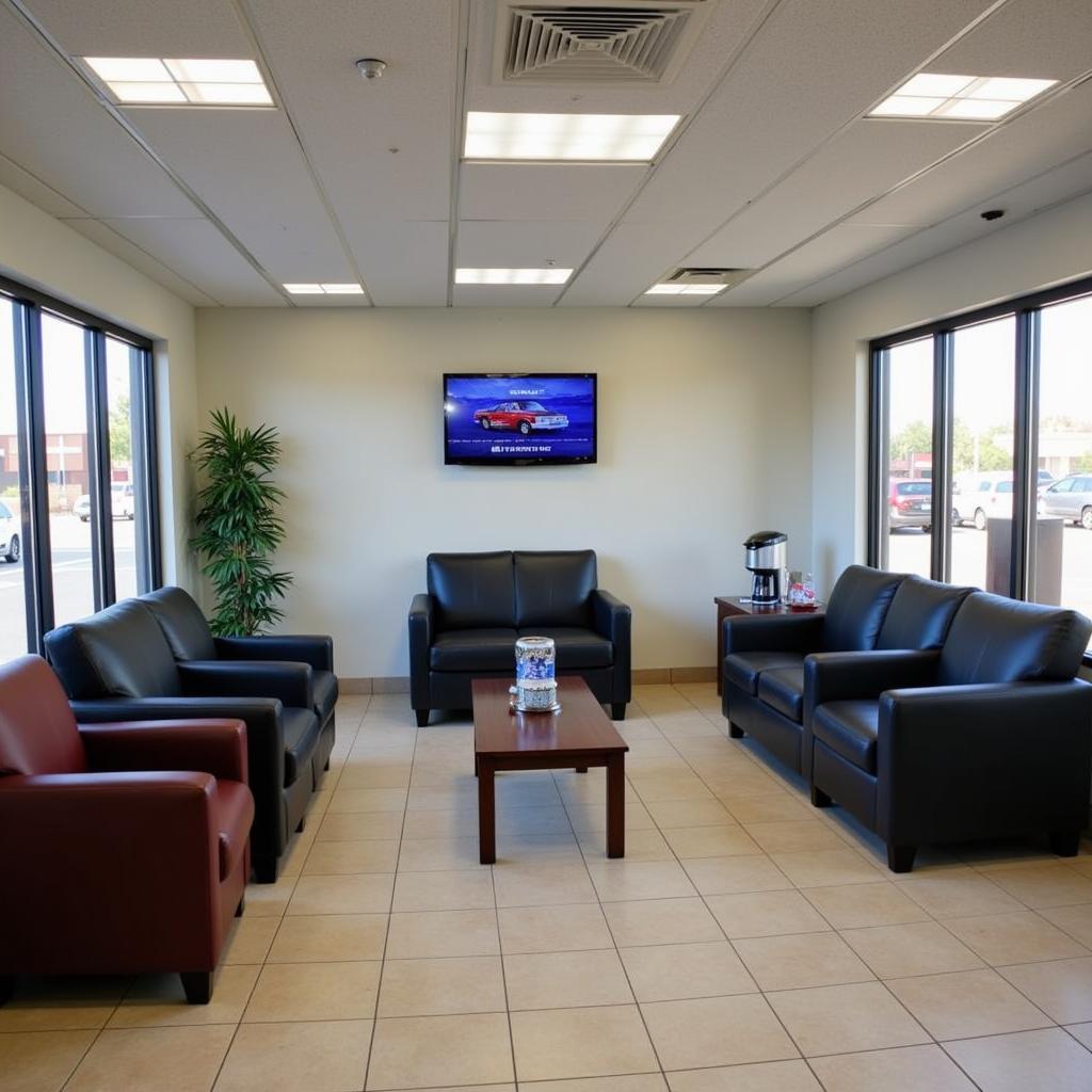 Comfortable Customer Waiting Area