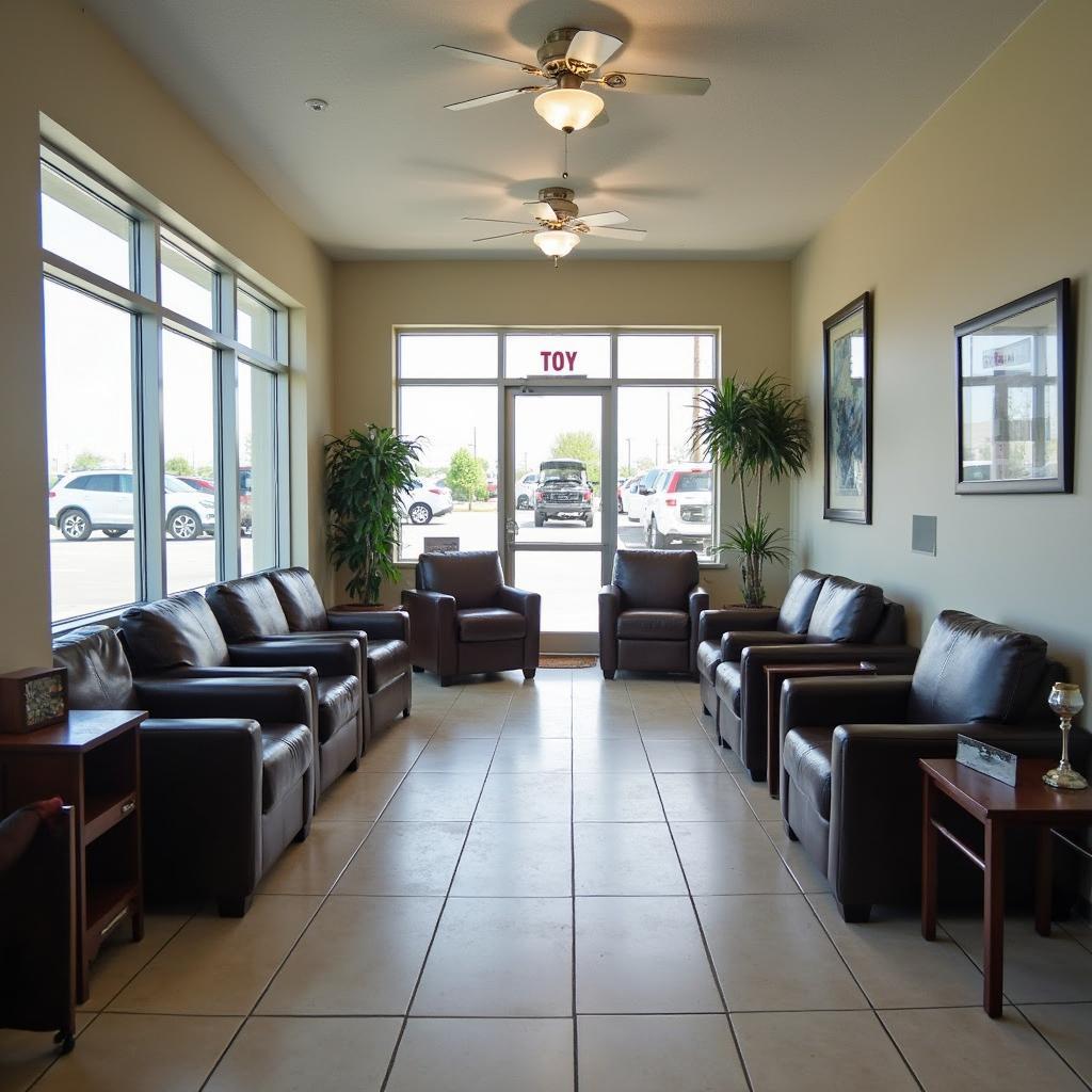 Comfortable Waiting Area at Arteagas Auto Service