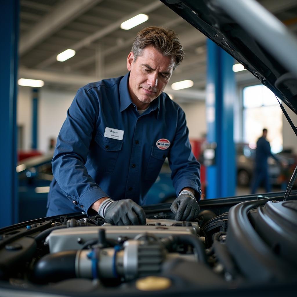 ASE certified mechanic working in Cerritos