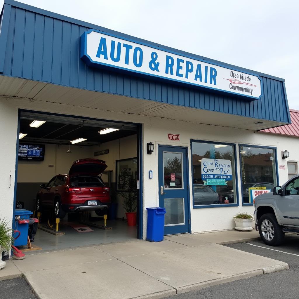 Ashland Auto Service Shop Front