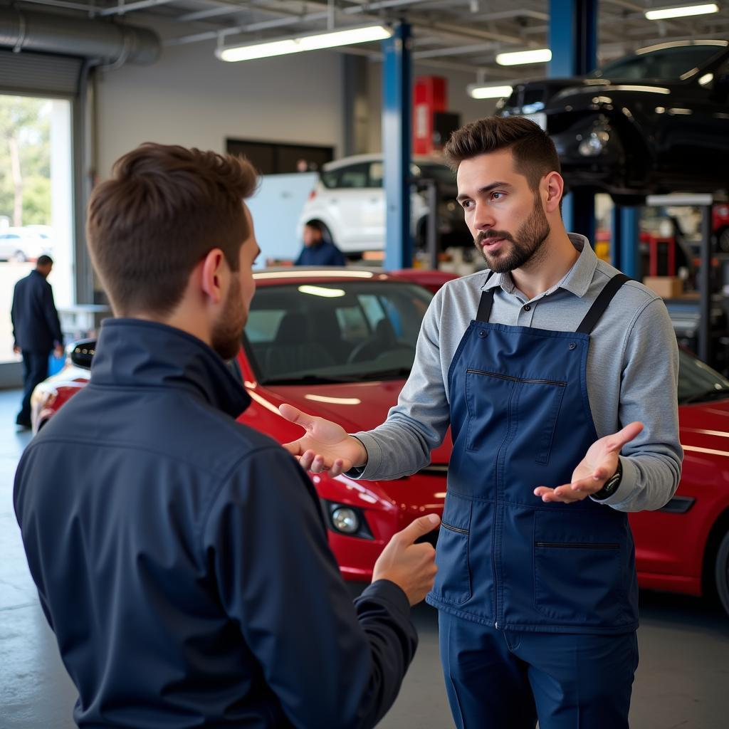 Asking an Auto Mechanic Questions