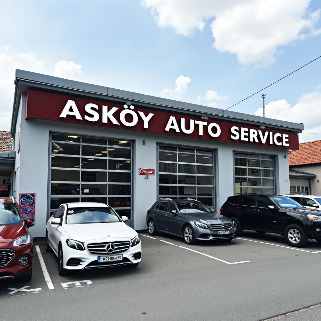 Askøy Auto Service Shop Front