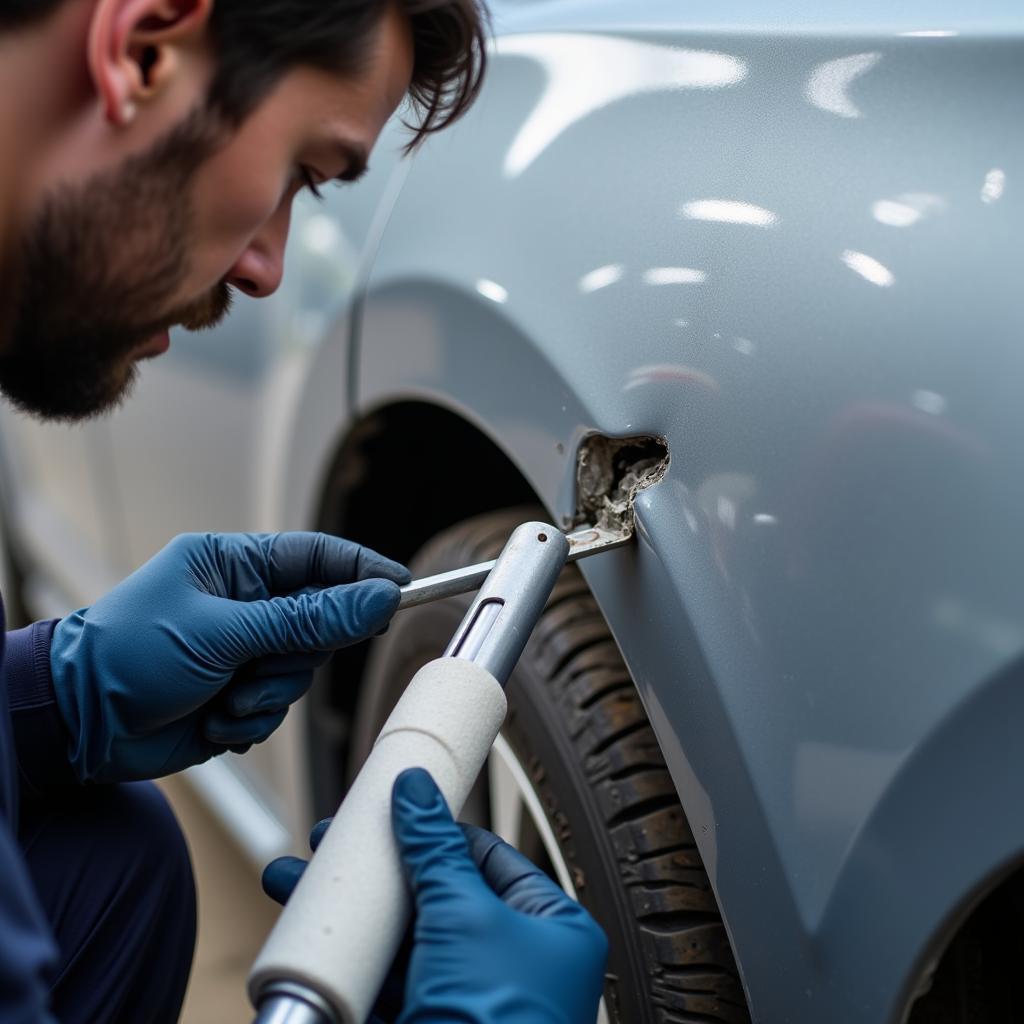 Assessing Car Body Damage for Repair