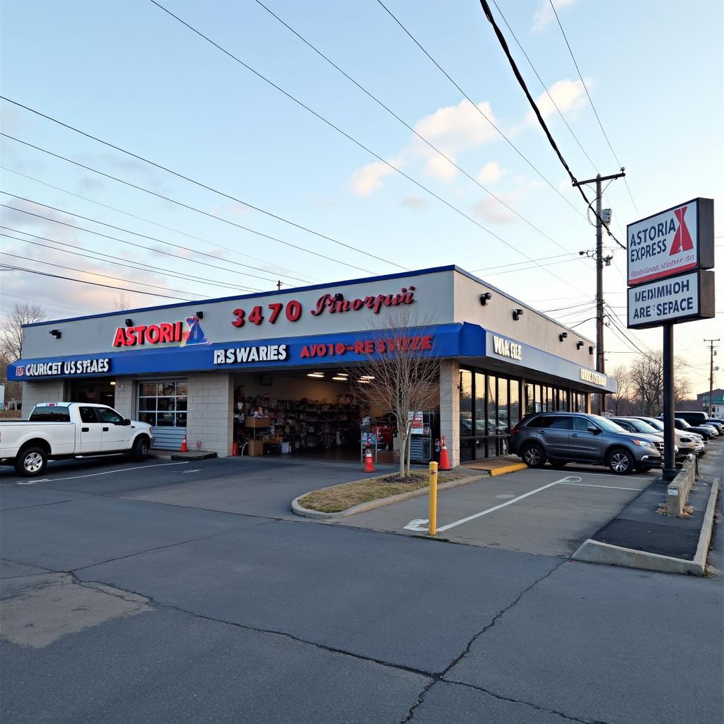 Astoria Express Auto Service Shop Front