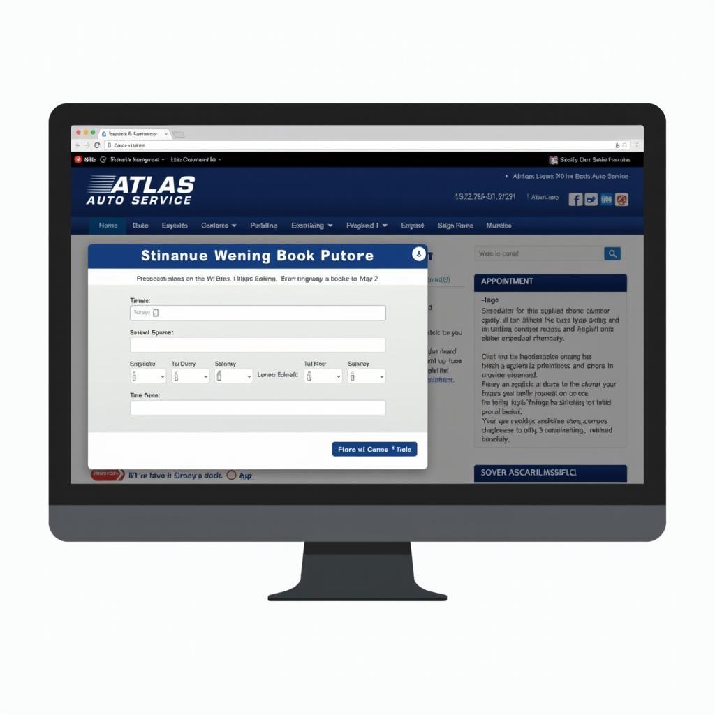 Atlas Auto Service Online Booking