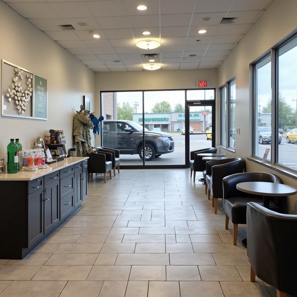 Comfortable Waiting Area at Atlas Auto Service