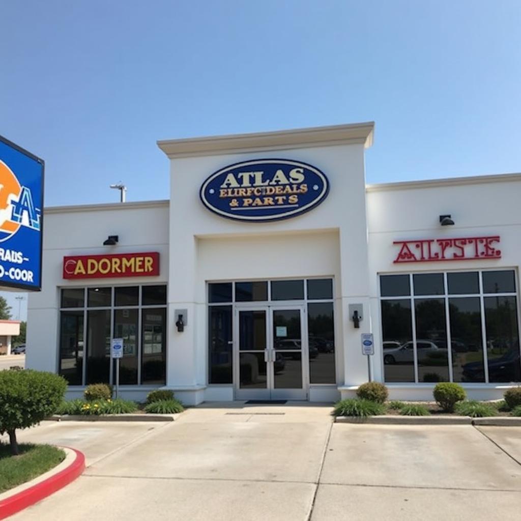 Atlas Auto Services & Parts Houston TX Storefront