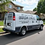 Aurora Locksmith Services Inc. van in Denver