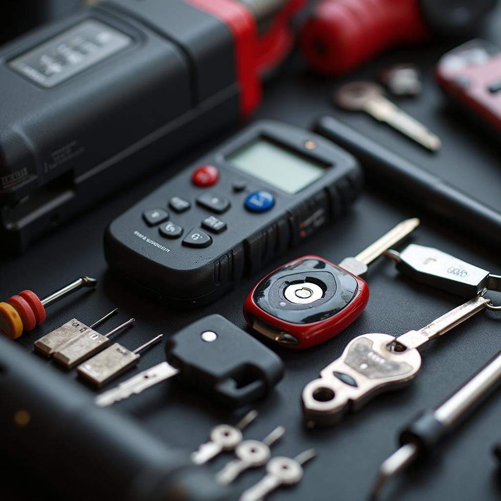 Tools of an Austin Auto Locksmith