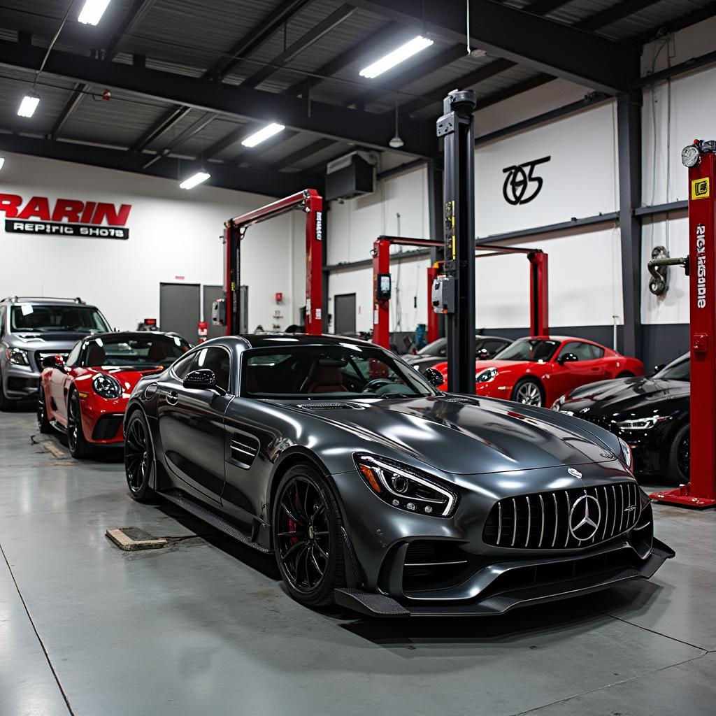 Exotic car repair shop in Austin