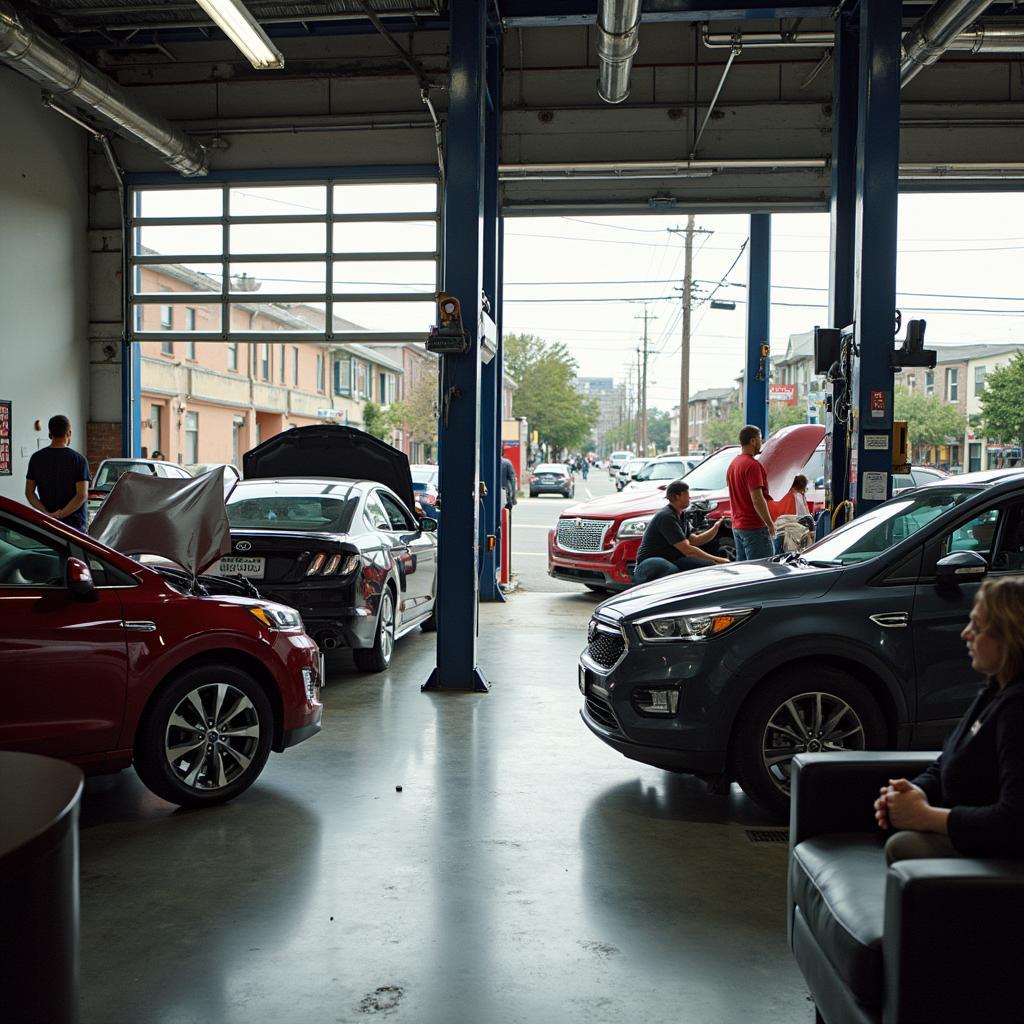 Auto Service Center on Austin St