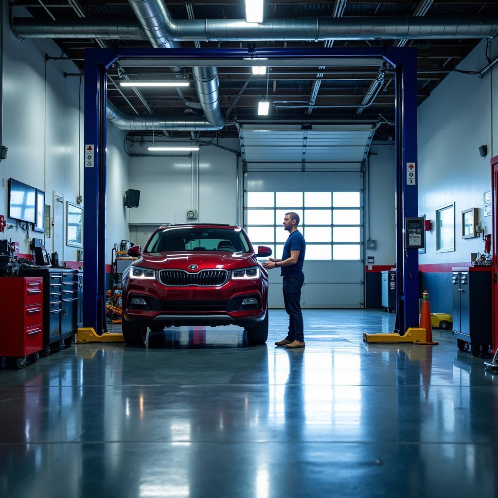 Modern Auto Atlantic Service Bay