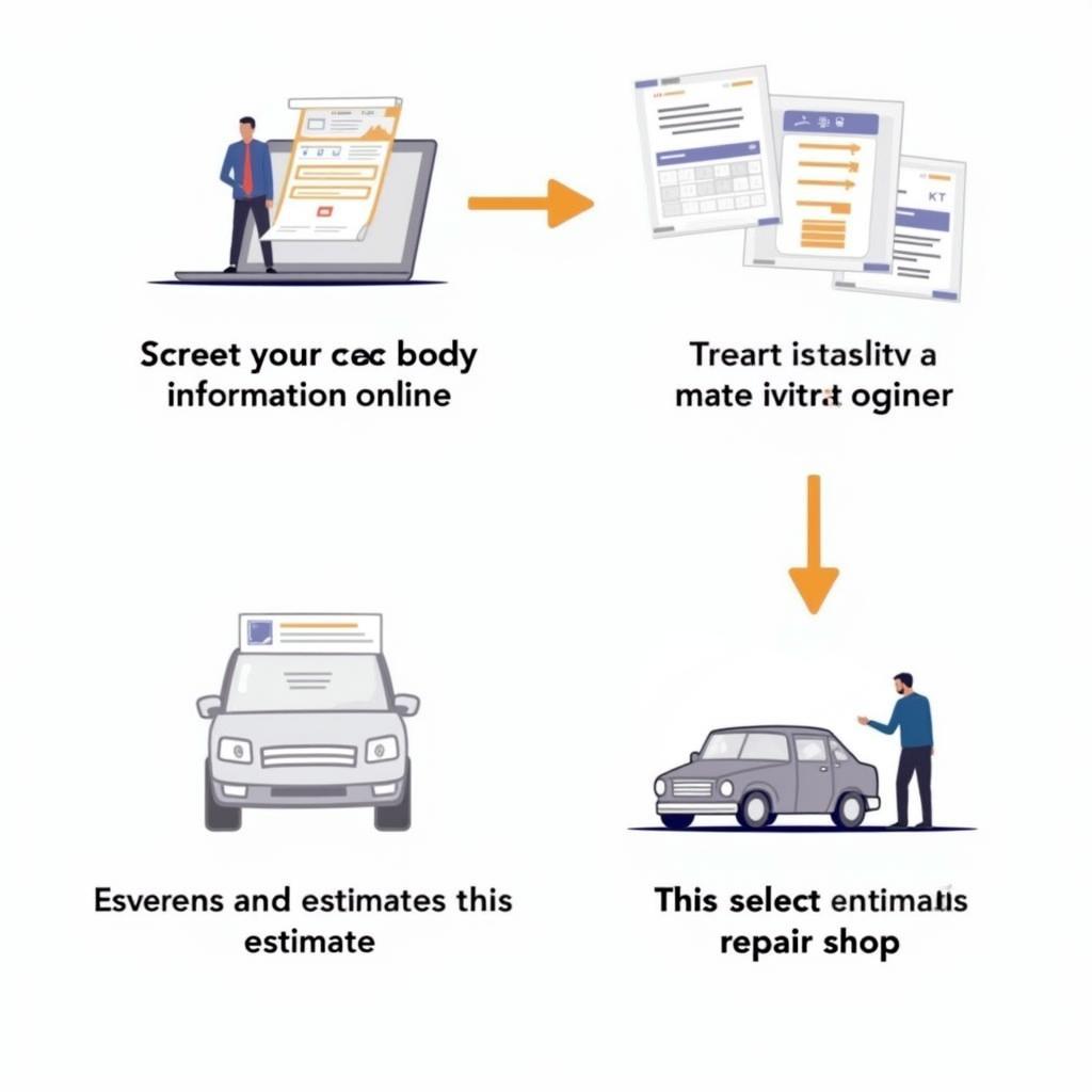 Auto Body Estimate Matching Process