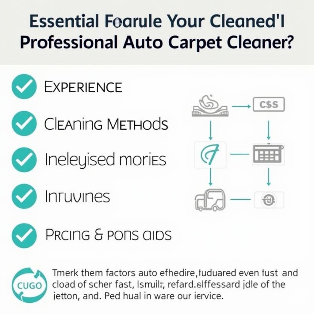 Choosing an Auto Detailing Service Checklist