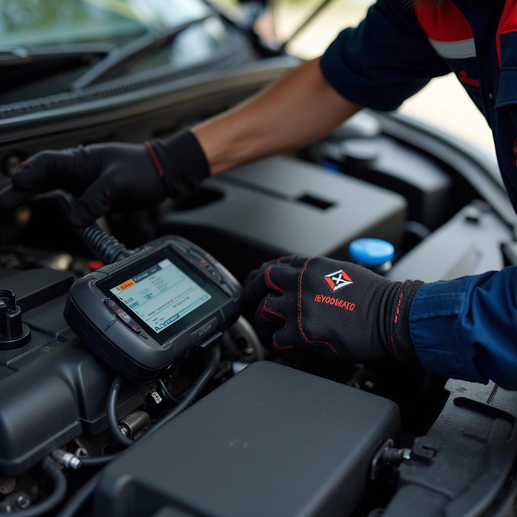 Auto Corner Mackay Mechanic Working