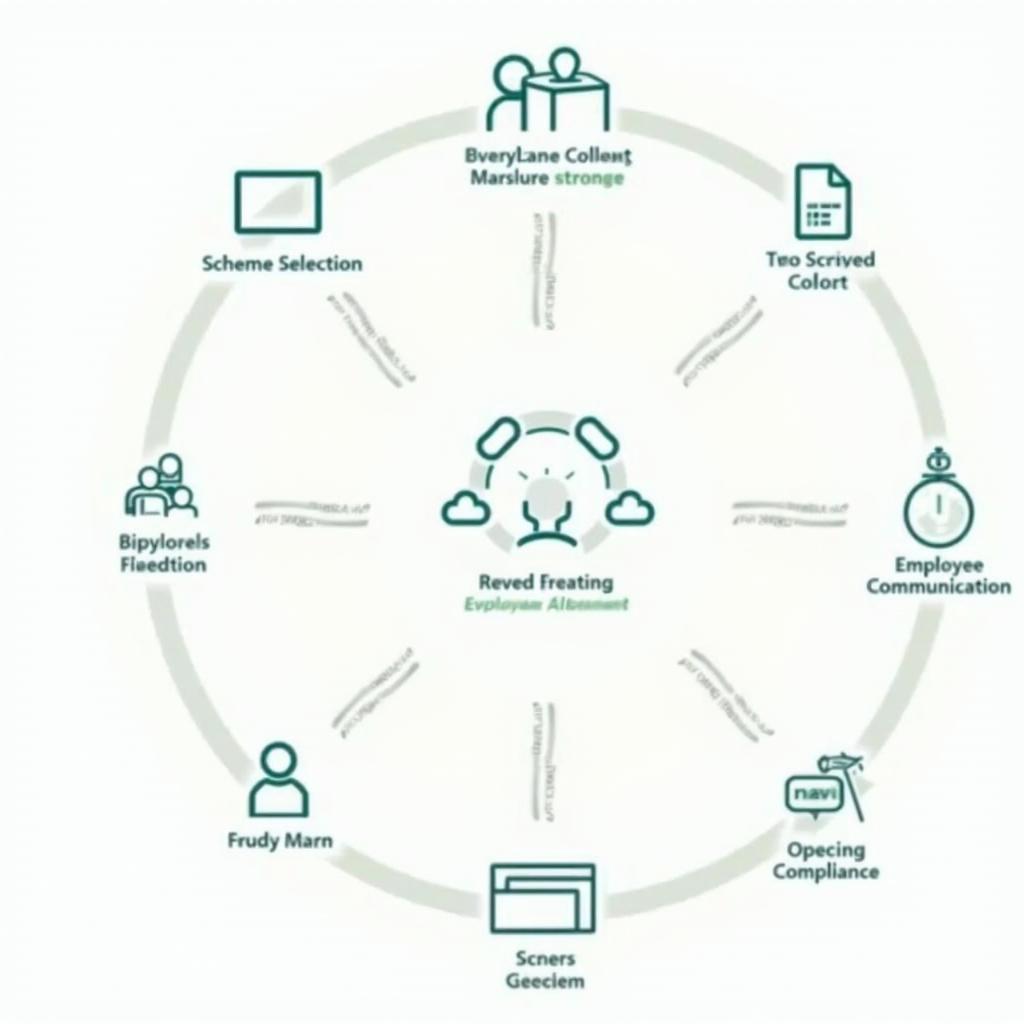 Auto Enrolment Process Illustration