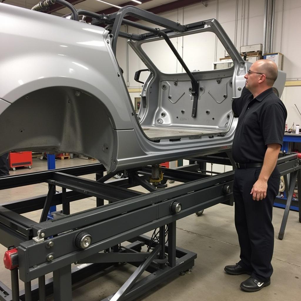 Auto Frame Straightening Process in Columbus