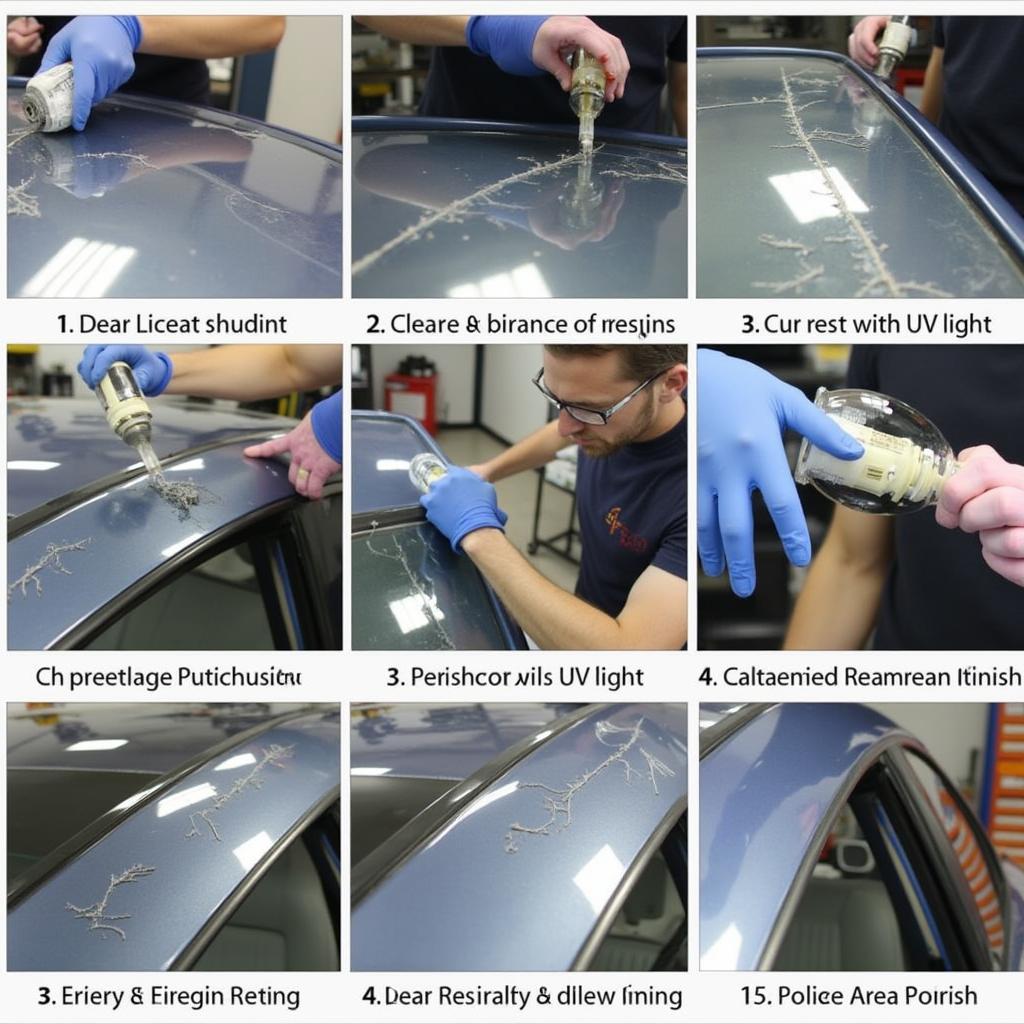 Professional Auto Glass Repair Process