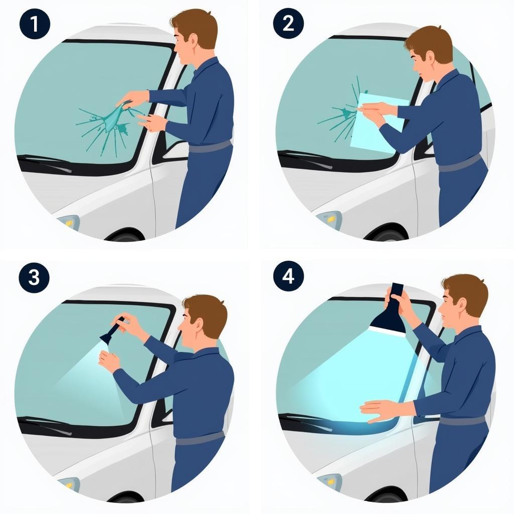 Auto Glass Repair Process in Mesa