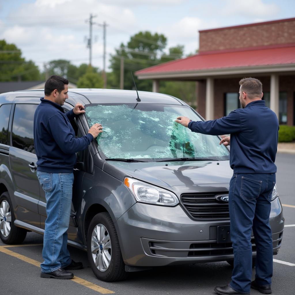 Auto Glass Replacement at Customer's Location in St. Louis County