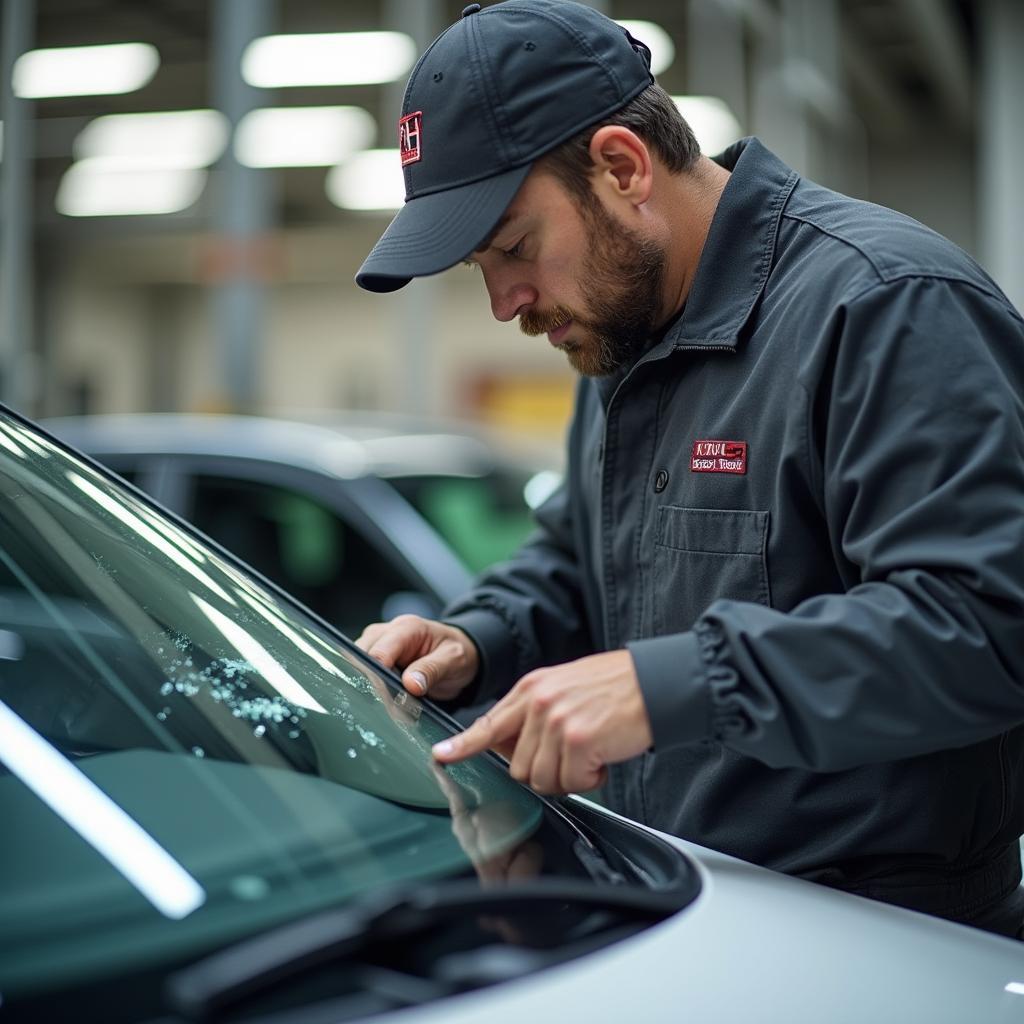 Experienced Auto Glass Technician