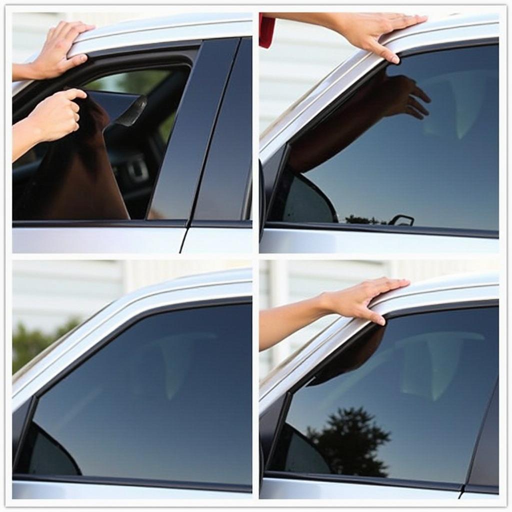 Auto Glass Tinting Process