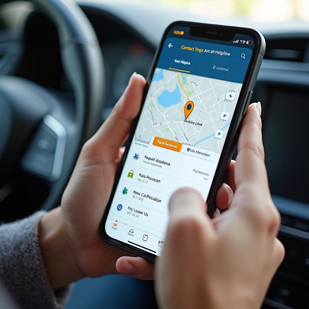 Auto Helpline Mobile App