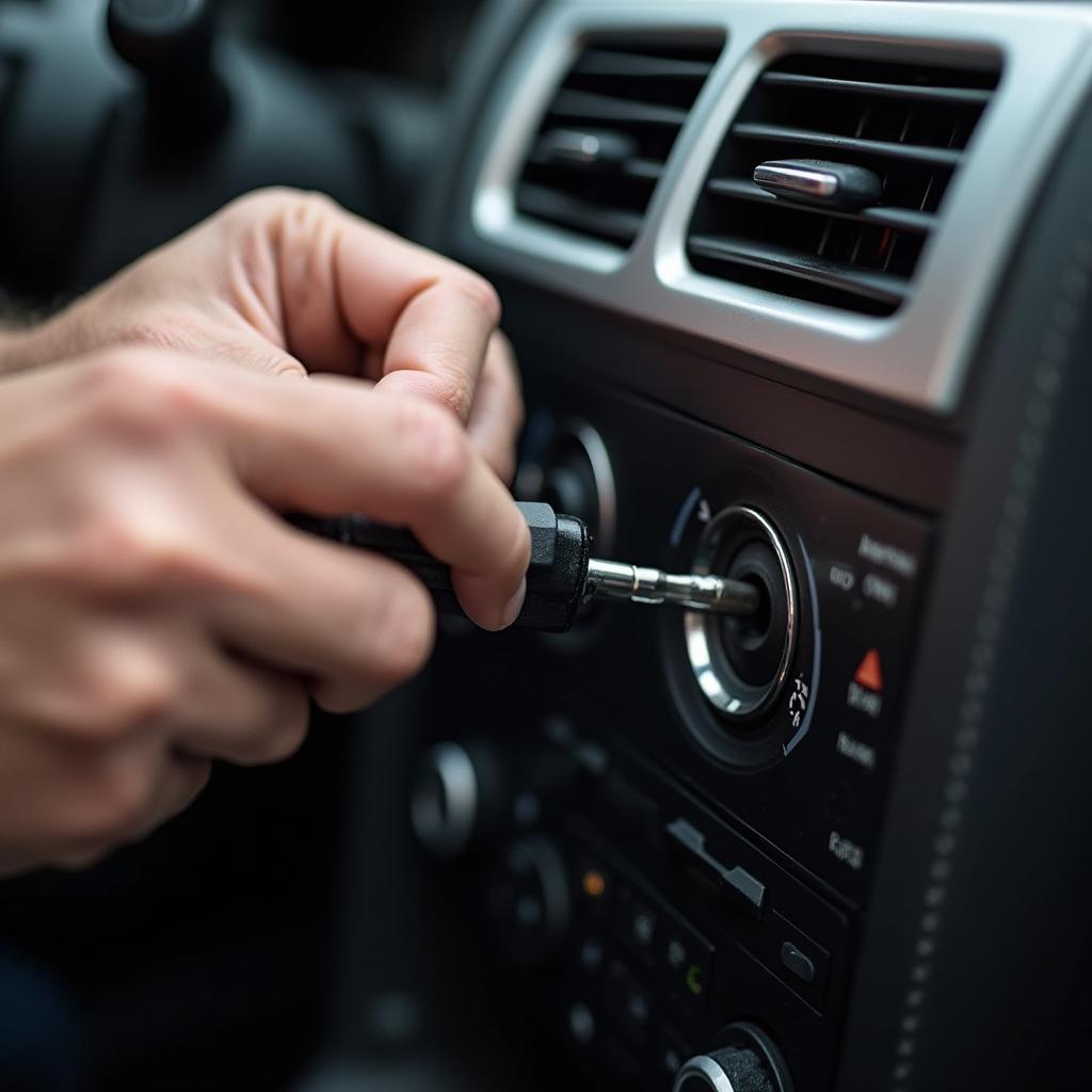 Auto Locksmith Tools in Action