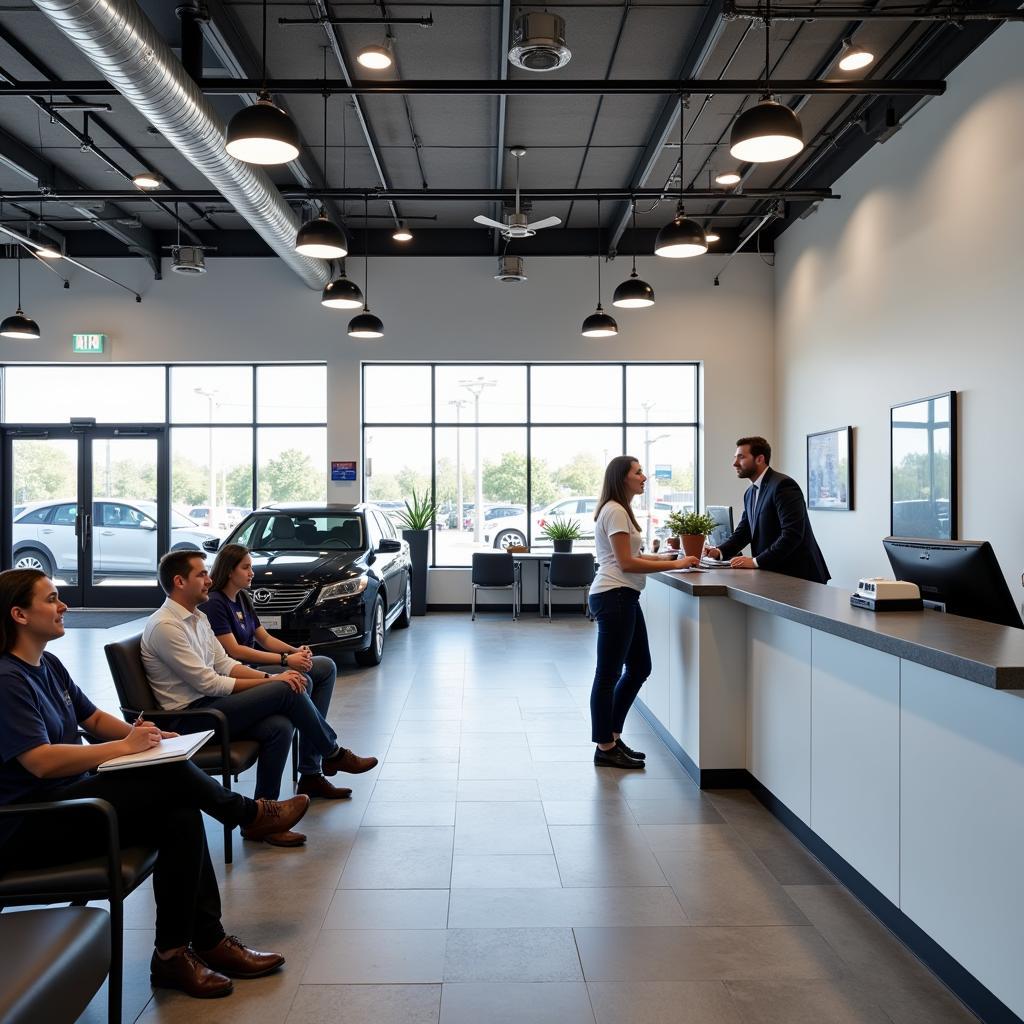 AutoNation Service Center Waiting Area