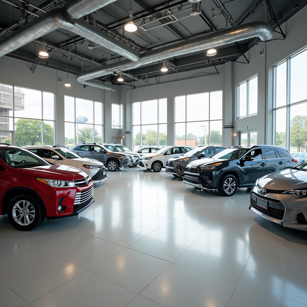 Modern Auto Nation Toyota Service Center in Austin, TX