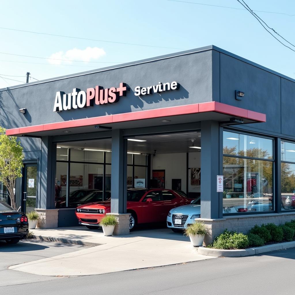 Modern Auto Plus Service Center Exterior