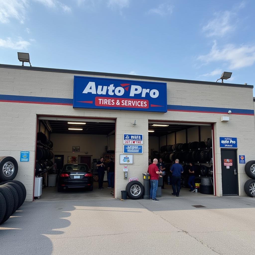 Auto Pro Tires & Services Shop Front in Maryville TN